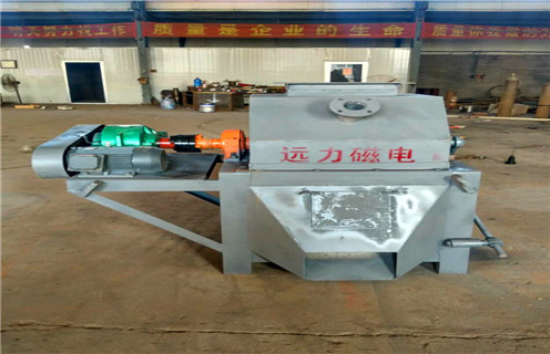 永磁筒式磁选机，甘肃永磁筒式磁选机_远力甘肃永磁筒式磁选机的结构磁场分布图